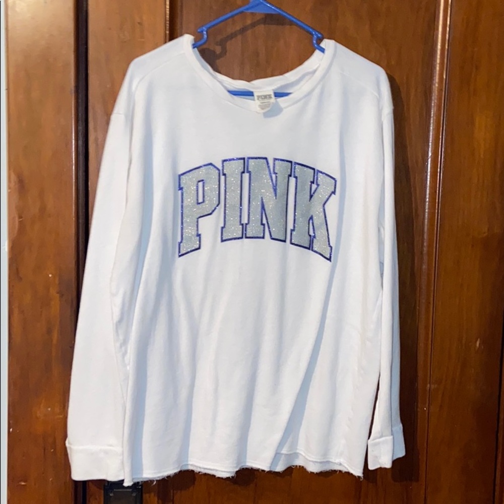 VsPink fleece lone sleeve